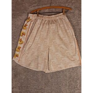 Flow Society Lacrosse Shorts Size L Rubber Duck Print Flow City Athletic Mesh